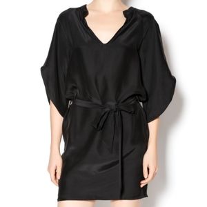 Deborah Viereck Hot Sake 100% Silk Small Gray